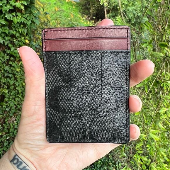 COACH 3-In-1 Card Case Gift Set Multicolor Unisex Accessory CF341 AUTHENTIC - Picture 4 of 8